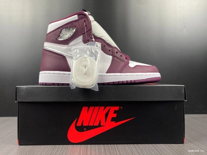Rep Onekick Bordeaux 555088-611 Air OG Jordan High 1 0825